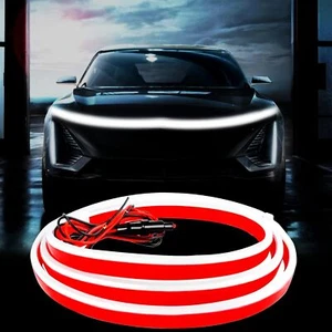 Car LED Hood Light Strip, 70 Inch 12V Flexible Waterproof Daytime Running Lights - Picture 1 of 7