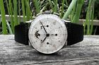 Universal Geneve Tri-Compax Moonphase 22242 Stainless Steel Chronograph Watch