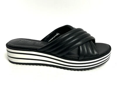 Sandalia Nine West Zonita para mujer negra 9,5 M Foto 1 de 4