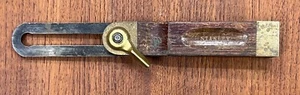 Stanley No. 25 6” Sliding T Bevel w/ Rosewood & Brass - Picture 1 of 7