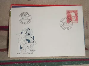 FDC 3000 BERNA GIORNO DI EMISSIONE 21.2.79 EFFIGIE RITRATTI 1979 #10 - Foto 1 di 2