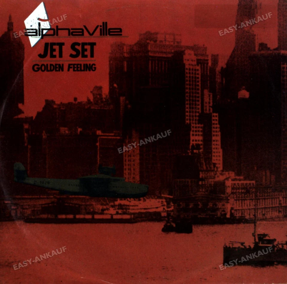 Alphaville - Jet Set / Golden Feeling 7in 1985 (VG+/VG+) ' - Image 1 of 1