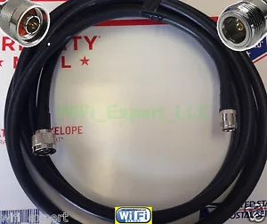 TIMES® 30 Feet ULTRA LOW LOSS LMR400 N Male to N Female RF COAX Cable USA MADE - Picture 1 of 3