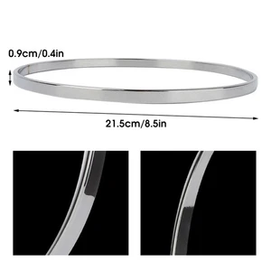 `8 Inch Steel Musical Instrument Tension Hoop Nickel Plated For Banjo - Picture 1 of 8