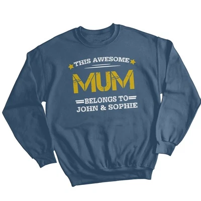 Sudadera personalizada para mujer impresionante día de la madre jumper... - Imagen 1 de 4
