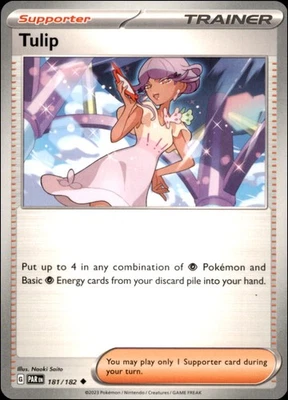 Pokemon - 2X Tulip #181/182 - SV04: Paradox Rift Uncommon - Image 1 of 2