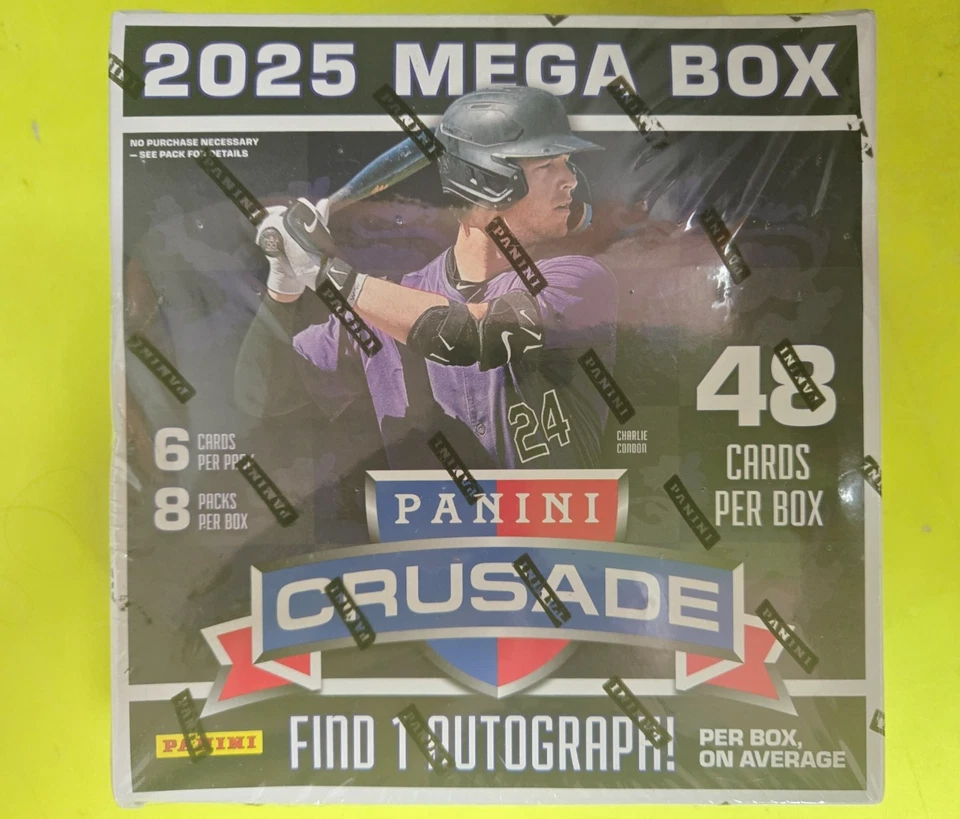 2025 Panini Crusade Baseball Mega Box