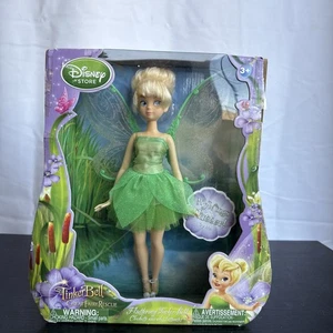 Tinkerbell Great Fairy Rescue Doll Fluttering Wings Disney Store NIB - Picture 1 of 11