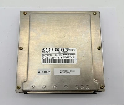 Módulo de control del motor OEM 01-03 Mercedes-Benz ML320 CLK320 E320 unidad ECM ECU Foto 1 de 4