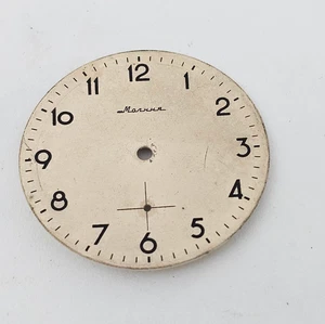 Vintage Dial Pocket Watch USSR MOLNIJA SOVIET Parts - Picture 1 of 4