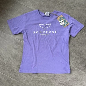 Surf Style Seacrest Florida Trading Co. Purple Tshirt Kids Medium 10-12 - Picture 1 of 3