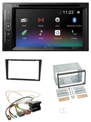 Pioneer Bluetooth MP3 USB 2DIN DAB DVD Autoradio für Opel Corsa C Signum Vectra - Bild 1 von 4
