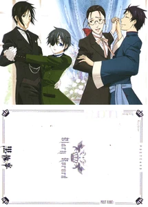 KUROSHITSUJI BLACK BUTLER CARTOLINA 12X17 POSTCARD #40 - Imagen 1 de 1