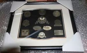 Disney Trade City USA Framed Pin Set 10th Anniversary LE 100 Pin Set - Picture 1 of 3