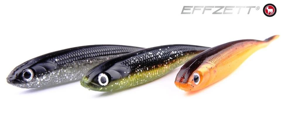 DAM Effzett Jerky 150mm FZ Pin Tail No Action Gummifisch DS Drop Shot Zander - Bild 1 von 1