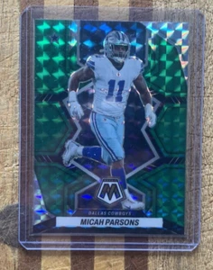 2022 Panini Mosaico Verde Micah Parsons #55 - Vaqueros - Imagen 1 de 2