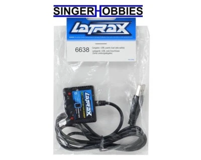 Traxxas 6638 Charger, USB, Dual-Port (high output) LATRAX ALIAS TRA1 - Image 1 of 2