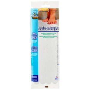 Compac Home Safe T Strisce Adesive Antiscivolo Bacchette da Bagno Aiuta a Prevenire Cadute 20ct - Foto 1 di 15
