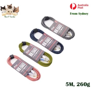 5M Electric Guitar Amp Cable Lead Instrument Audio 6.35mm 1/4" Male M/M - Picture 1 of 7