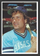 1980 Topps Super Gray Back #14 GEORGE BRETT Raw - Kansas City Royals - AFEE