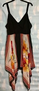 ASHLEY STEWART WOMEN PLUS SUNTOP SCALF DRESS SIZE 18/20 - Picture 1 of 4