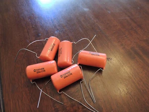 NEW Lot of 5x 224J 715P600V 715P Series Orange Drop Film Capacitor .22uF/600V - Picture 1 of 3