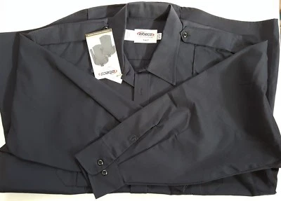 Camisa Elbeco Response Tek2 Unisex Talla 17.5/33 Manga Larga Abotonada Azul Marino 3 Foto 1 de 4