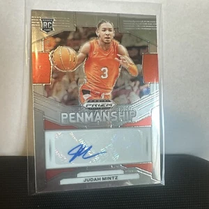2024 Panini Prizm Draft Picks - Penmanship Silver Prizm #P-JMZ Judah Mintz  - Picture 1 of 2