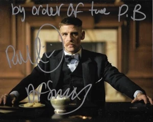 Peaky Blinders Paul Anderson Arthur Shelby Autgraph 8x10 Photo -GENUINE Signed - Picture 1 of 2