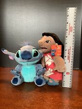 Disney Store Lilo & Stitch 8" Bean Bag Plush Toys. .New with Tags