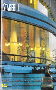 TICKET PROGRAM SAN FRANCISCO SYMPHONY COLORS OF CHRISTMAS DECEMBER 18 1995 DAVIE - Picture 1 of 3