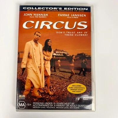 Circus (DVD, 2000) John Hannah Famke Janssen Eddie Izzard Region 4 - image 1 of 3