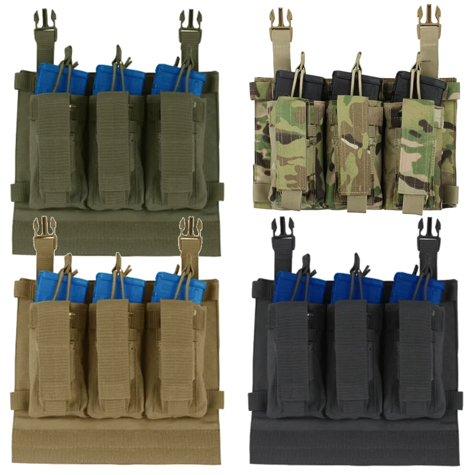 Condor 221126 VAS Tactical Plate Carrier System Kangaroo Magazine Panel Pouch - Image 1 of 1