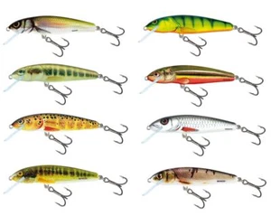 Salmo Minnow Floating Crankbait 5cm / Perch Pike Lure Plug - Picture 1 of 9