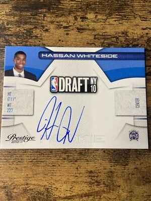 2010-11 Prestige NBA Draft Class Signatures /263 Hassan Whiteside Rookie Auto RC - Image 1 of 2