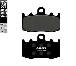 Galfer Carbon Semi-Metallic Brake Pads Front/Rear FD271G1054