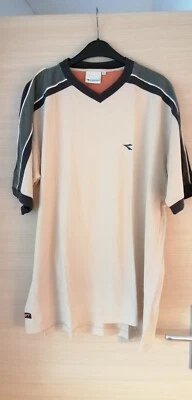 T-Shirt Diadora in XL beige - Bild 1 von 3