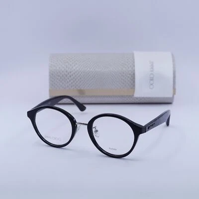 Anteojos Jimmy Choo JC197/F 0NS8 00 Negro Brillo 48 mm Nuevos Auténticos Foto 1 de 4
