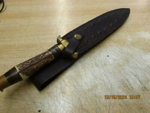 Custom bone handle knife - Picture 1 of 6