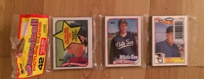 Стойка для бейсбольных карточек 1989 Topps Todd Benzinger Top Front Sandy Alomar дебютант - Изображение 1 из 2