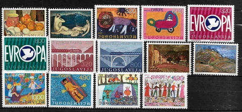 [DL-025] Dollar Lot - Yugoslavia Mint Never Hinged Stamps Cover