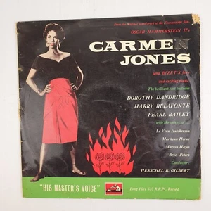 Oscar Hammerstein II / Georges Bizet - Carmen Jones 33 RPM Vinyl LP Record - Picture 1 of 6