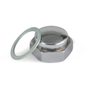 For Honda Steering Stem Nut Vintage 50-250cc Motorcycle Cap Cover Plug Screw Kit - Picture 1 of 5