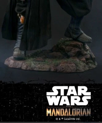 Hot Toys TMS033 Star Wars The Mandalorian 1/6th Boba Fett Diorama Stand ONLY  - Image 1 of 2