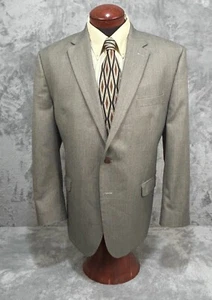 Lauren Ralph Lauren Men's Houndstooth Sport Coat 2-Button 48R Brown Blazer - Picture 1 of 16