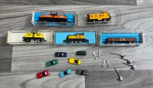 LOTE TREN ESCALA ATLAS N LOCOMOTORA CONMUTADORA INDUSTRIAL UNION PACIFIC DIÉSEL - Imagen 1 de 8