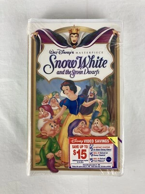 Walt Disney's Snow White and the Seven Dwarfs VHS #1524 Masterpiece Collection - Image 1 of 4