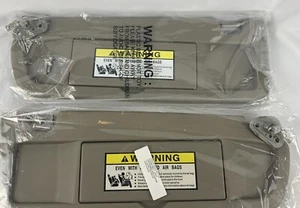 Left and Right Side 83280-SNA-A01ZE Sun Visor Tan Honda Civic 2006-2011 - Bild 1 von 11