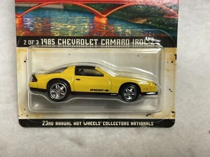 2023 Hot Wheels 23rd Nationals 1985 Chevrolet Camaro Iroc-Z # 5400/6200 B1 - Picture 1 of 8