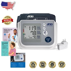 Premium Multi-User Blood Pressure Monitor with Wide Range Cuff 22-42 cm - Picture 1 of 11